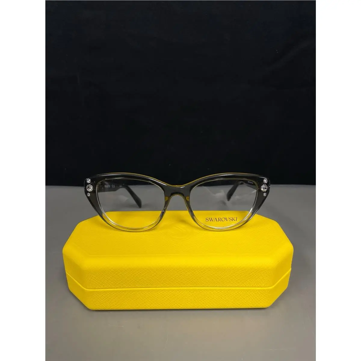 Swarovski Womens Sk2023 Cat Eye Prescription Eyewear Frames