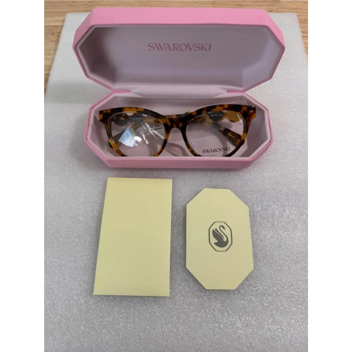Swarovski Sk2025f Low Bridge Fit Eyewear Frames Havana/demo Lens