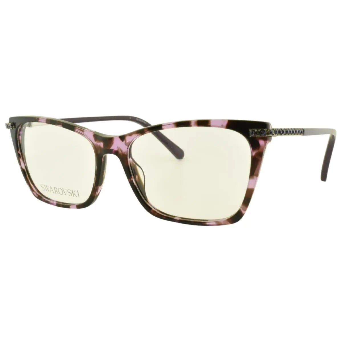 Swarovski SK5426 55A Multi Havana Cat Eye Women Optical Frame Eyeglasses
