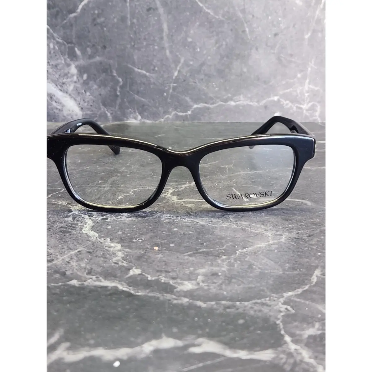 Swarovski SK2022 1001 Black Demo Lens 53mm 18 140 Women`s Eyeglasses