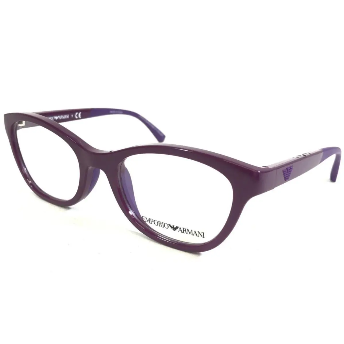 Emporio Armani Kids Eyeglasses Frames EA3204 5115 Purple Cat Eye 46-17-125