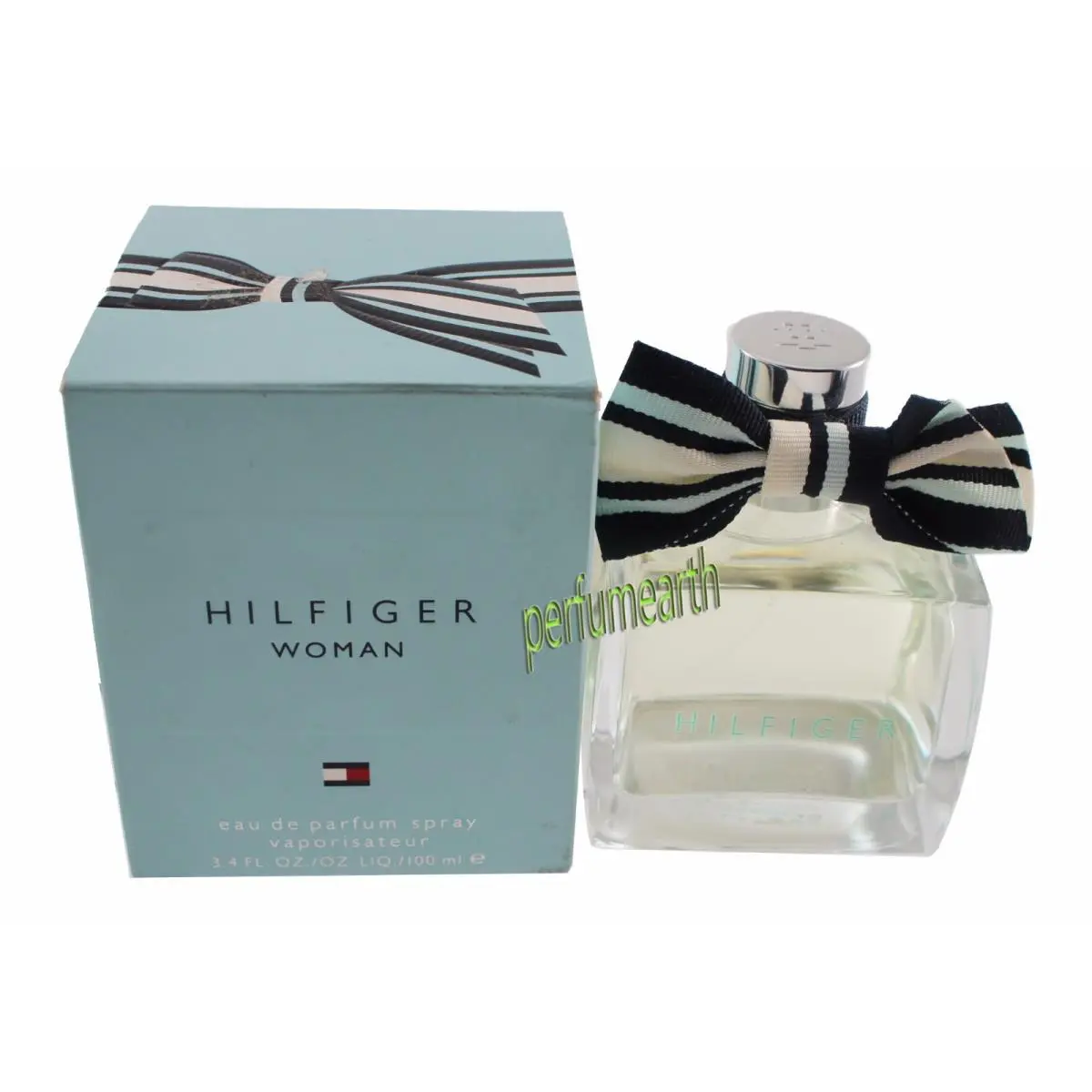Hilfiger Woman By Tommy Hilfiger 3.4/3.3 oz Eau De Parfum Spray Damage Box