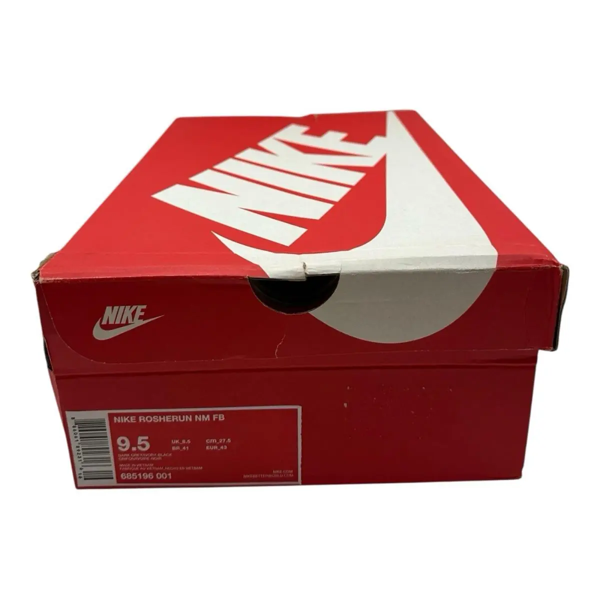 Nike shoes - Nike Roshe - Roshe - 685196-001 - Gray, Manufacturer: Dark Grey/Ivory-Black 9