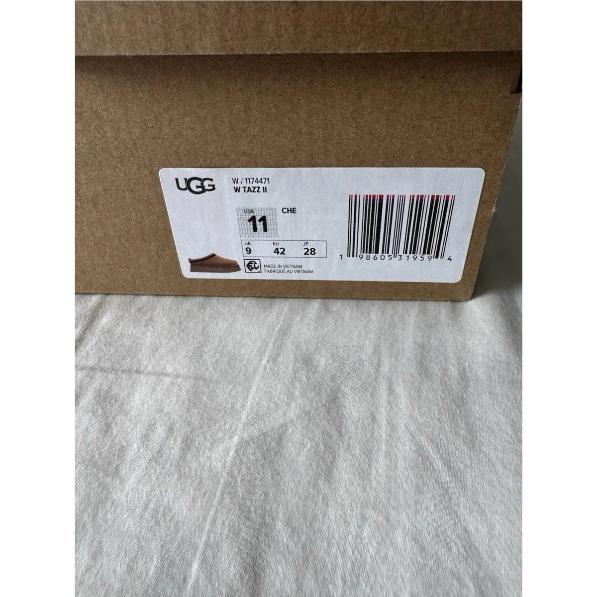 UGG shoes - Tazz II - Tazz - 1174471-CHE - Chestnut 4
