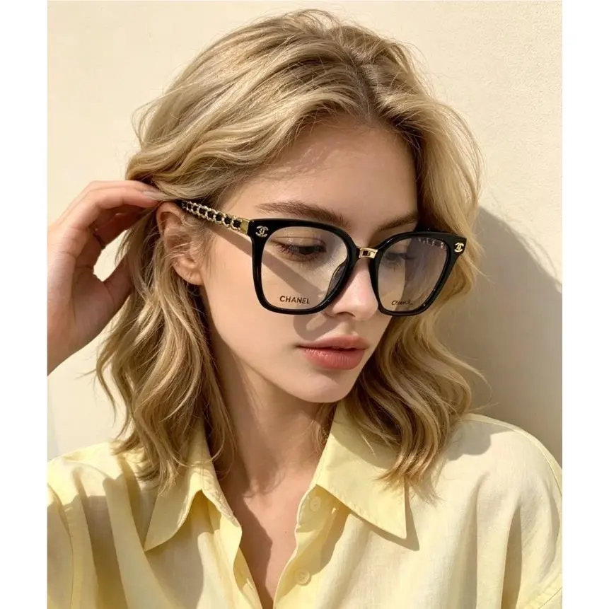 Chanel Eyeglasses Frame Black .Ch0769 50 20 140.Woman. Price