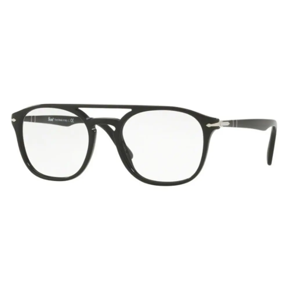 Persol PO3175V 9014 24 Black 52mm Men`s Eyeglasses
