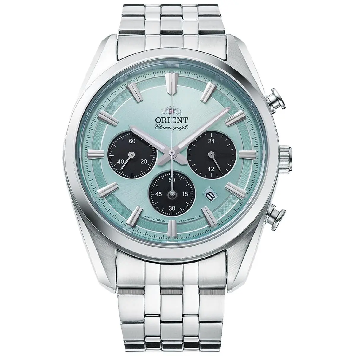 Orient RA-TX0304L10B RA-TX0304S 40 mm Men Dress Solar Quartz Sapphire 50m WR