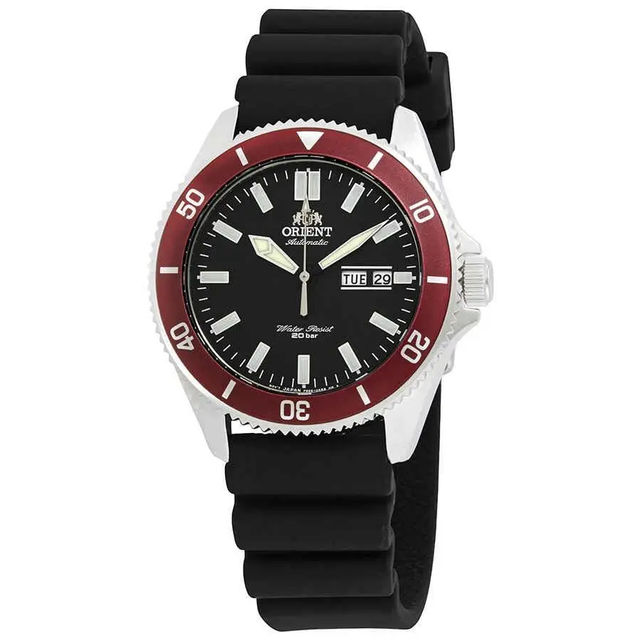 Kanno Automatic Black Dial Men`s Watch RA-AA0011B19B by Orient