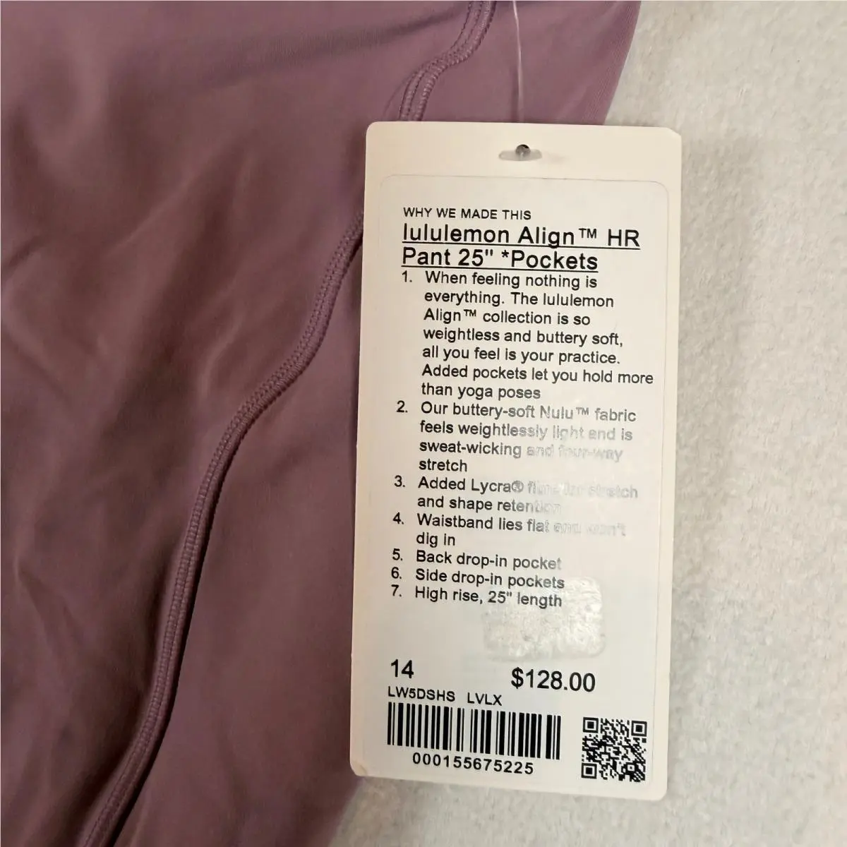Lululemon clothing - Purple 1