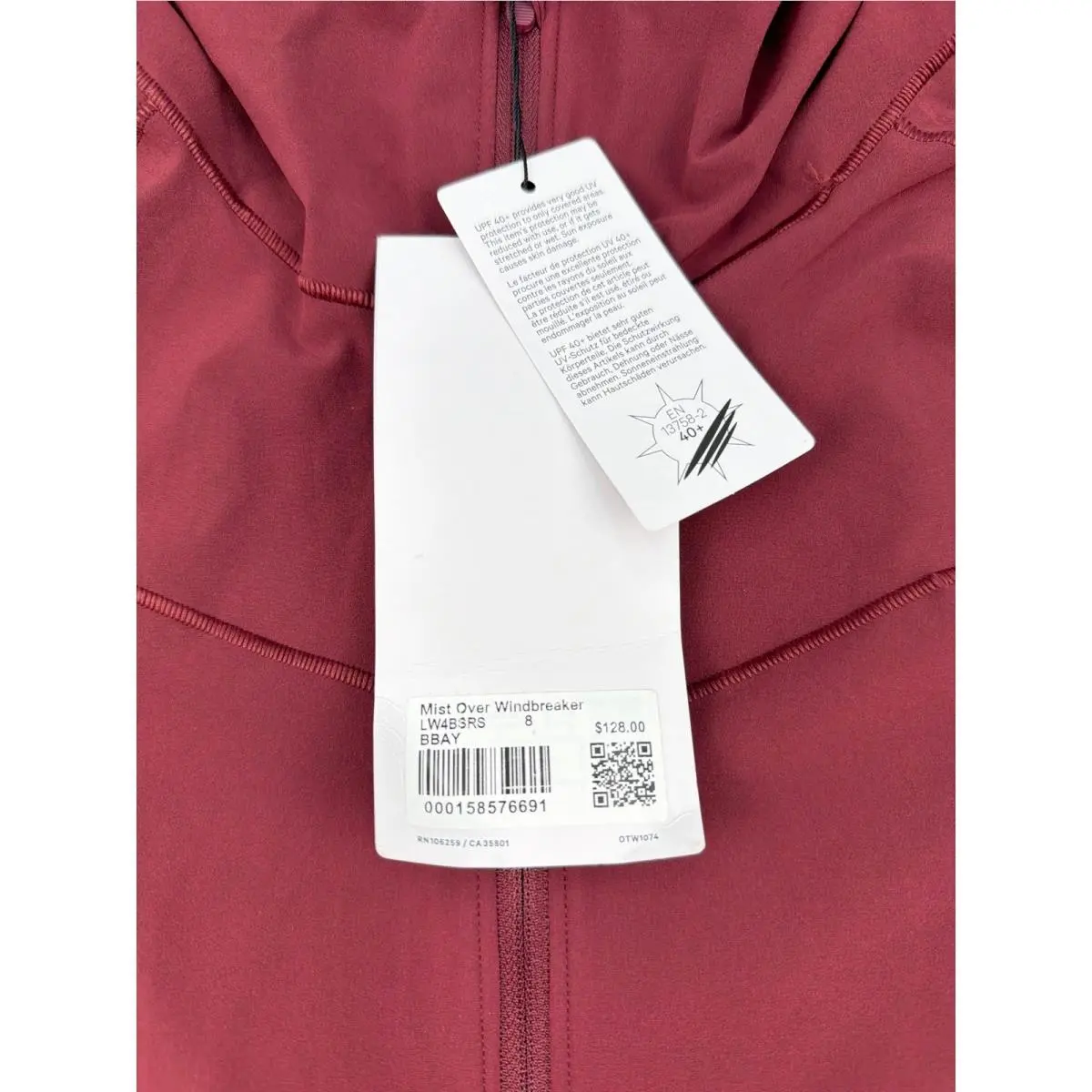 Lululemon clothing - Lululemon Mist Over Windbreaker - Mist Over Windbreaker - Red 0