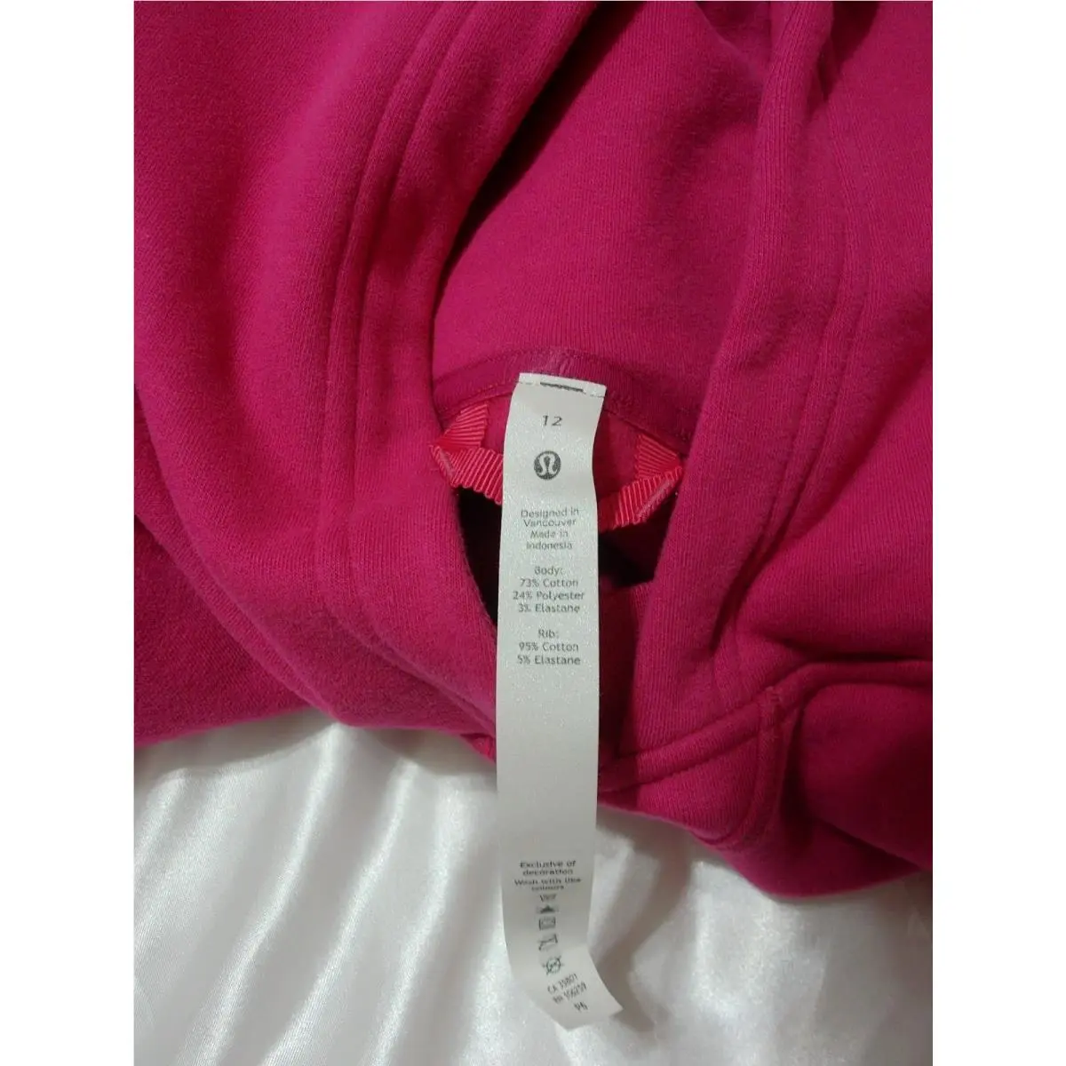 Lululemon clothing - Ripened Raspberry 3