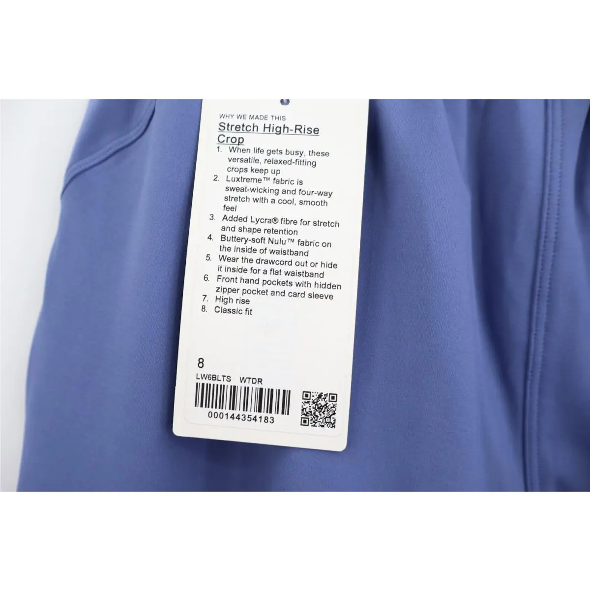 Lululemon clothing - Blue 9