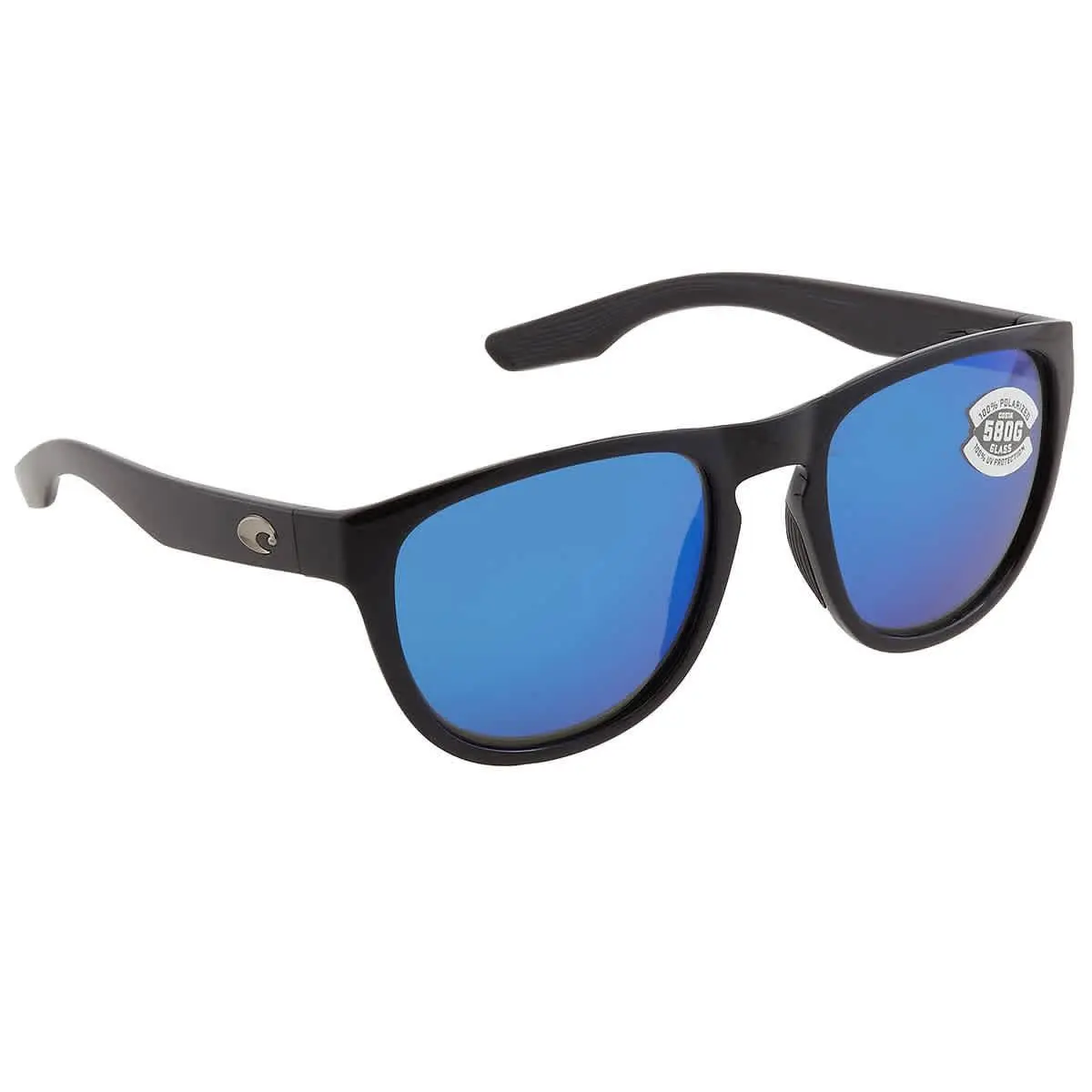 Costa Del Mar Irie Blue Mirror Polarized Glass Oval Unisex Sunglasses 6S9082