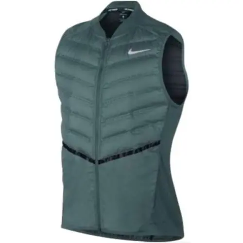 Mens  Aeroloft Running Vest Hasta Seaweed 800497-392 Sz: L by Nike