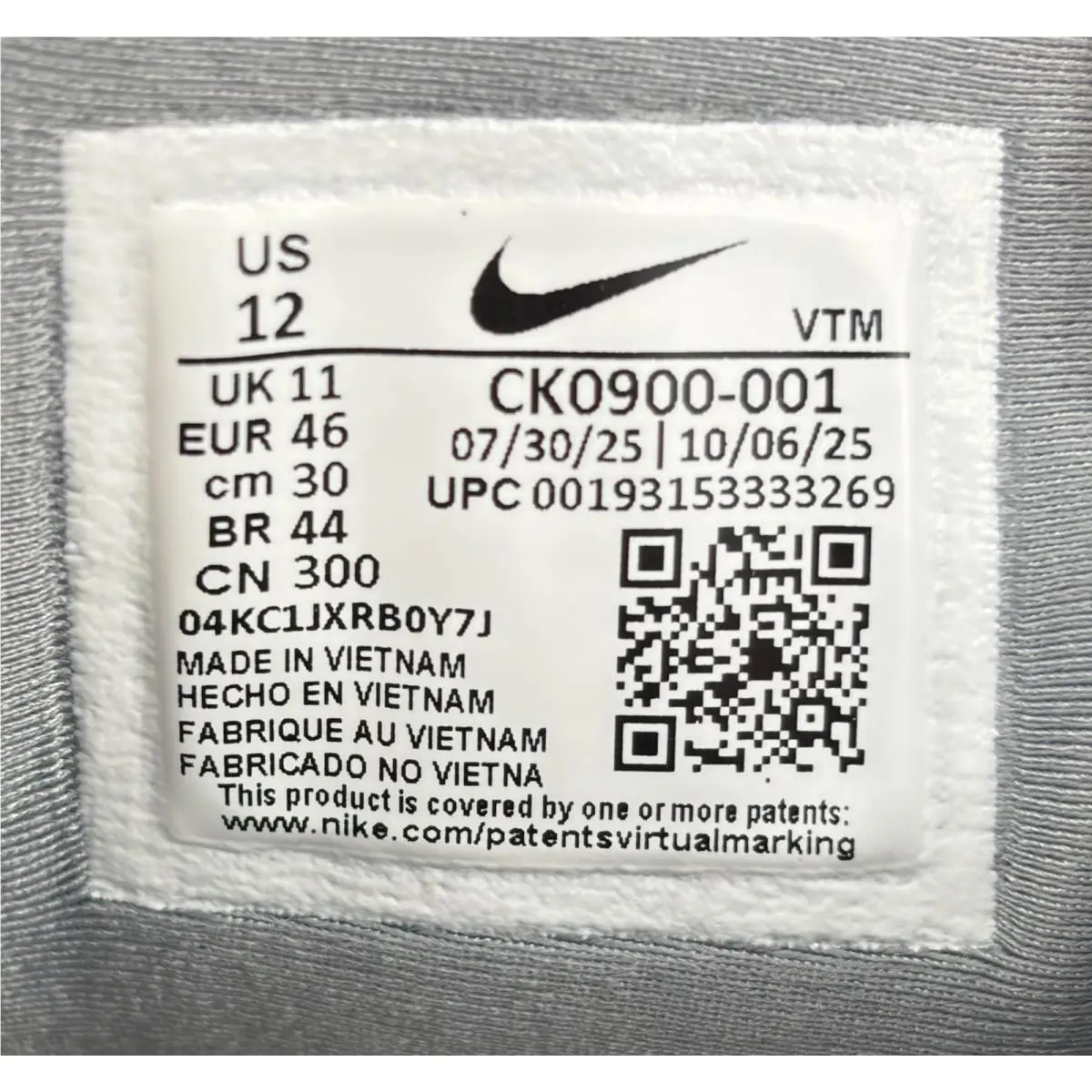 Nike shoes - Nike Air Vapormax Plus - Air Vapormax Plus - CK0900-001 - Cool Grey/Black (UPC: 193153333269) 8