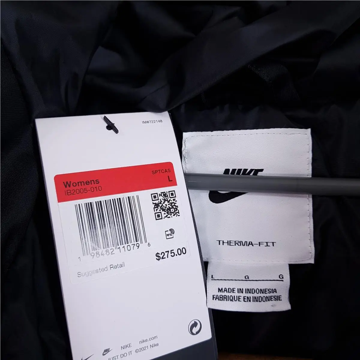 Nike clothing - Nike Sportswear AOP Therma-Fit - Sportswear AOP - IB2005010 - Black 2