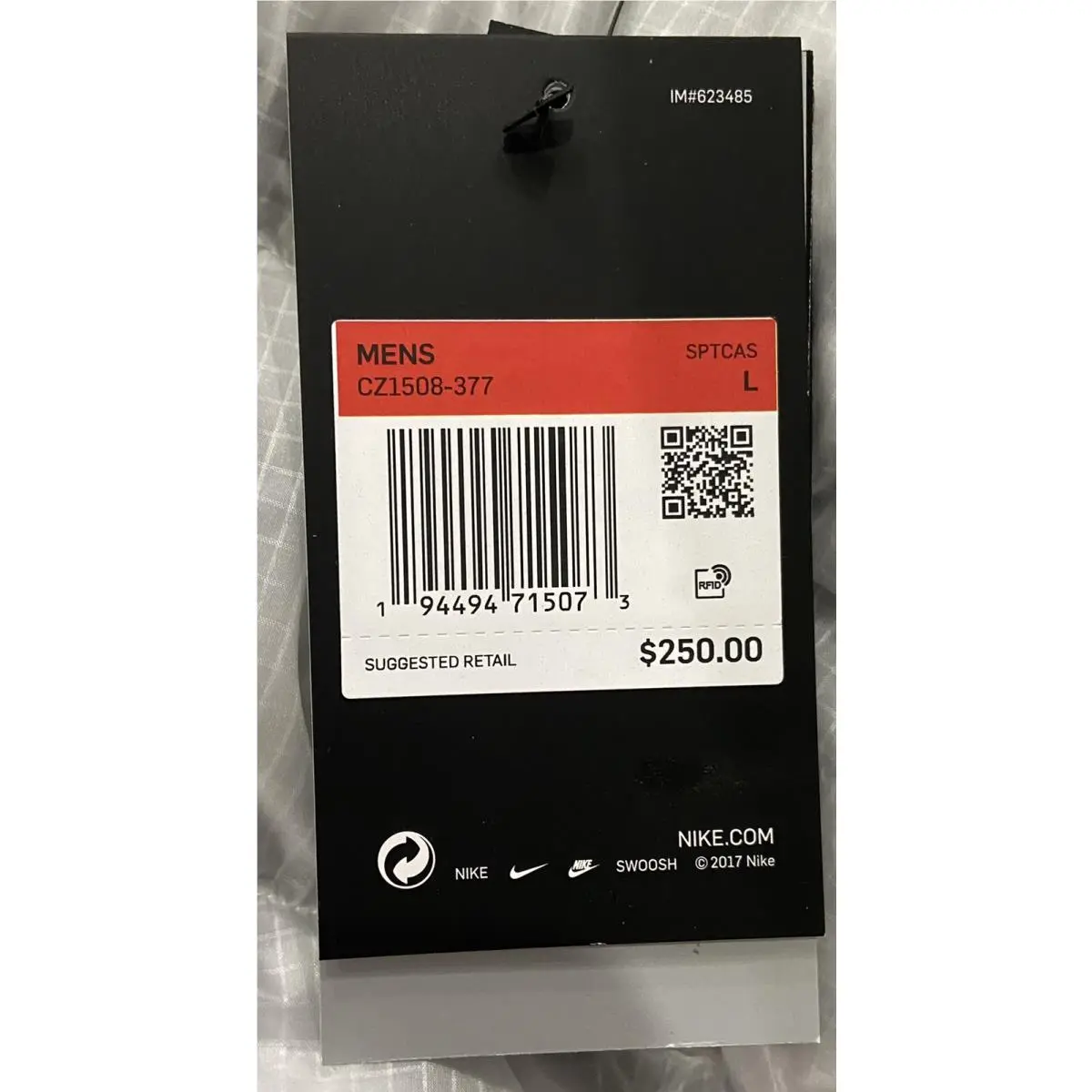 Nike clothing - Nike CZ1508-377 - Tent/Black-White (UPC: 194494715073) 7