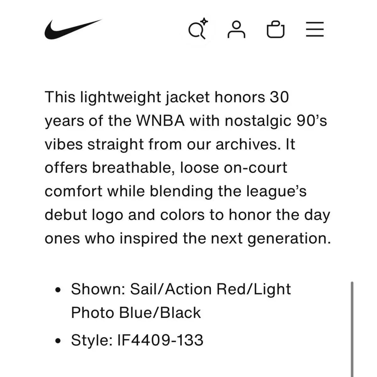 Nike clothing - Nike WNBA Legens - WNBA Legens - IF4409133 - White 2