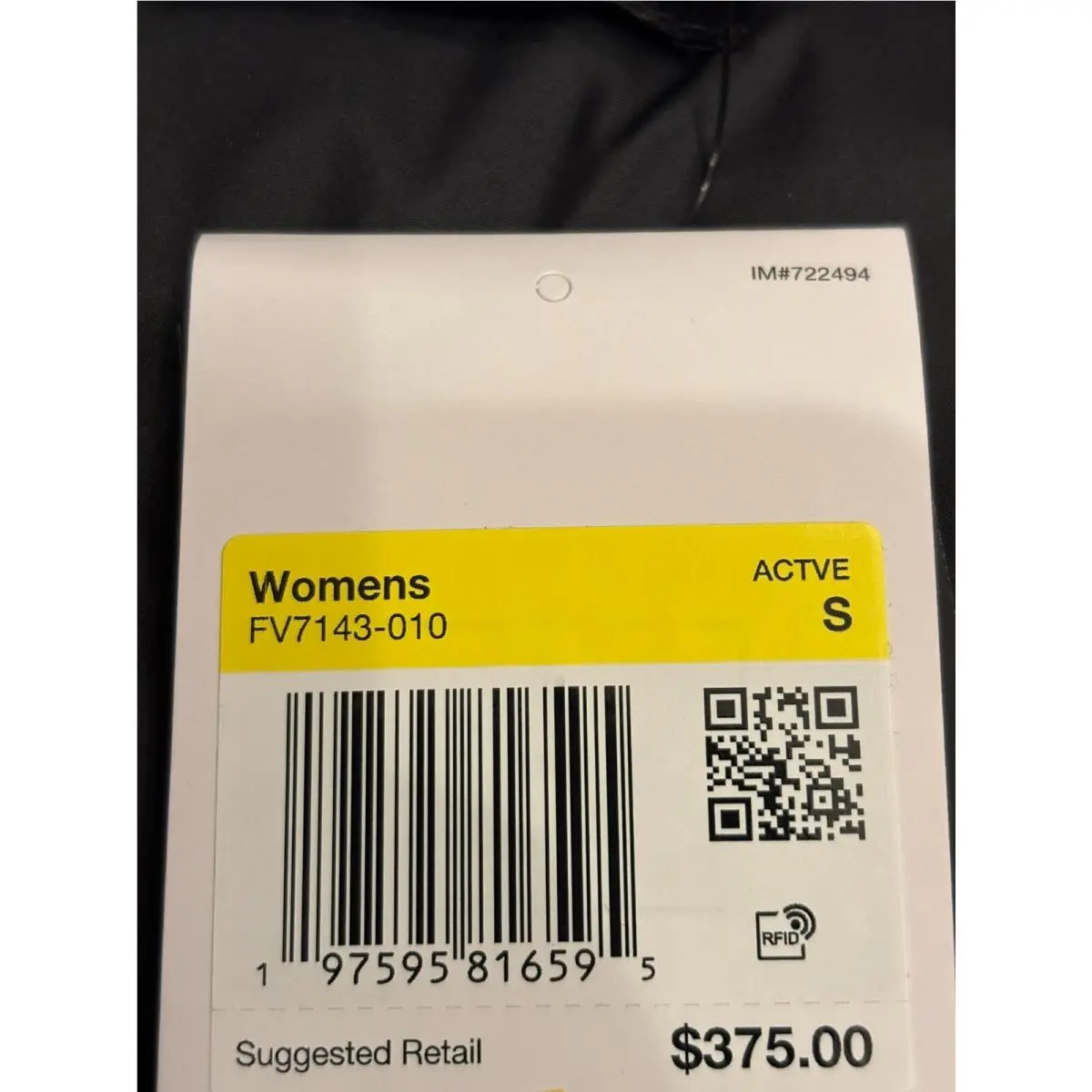 Nike clothing - Black (UPC: 197595816595) 2