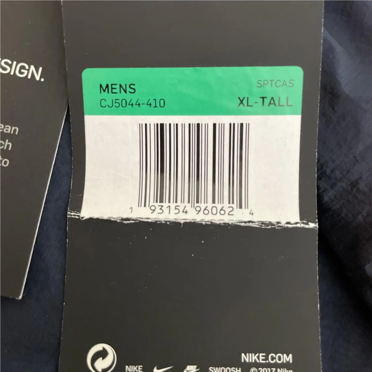 Nike clothing - NSW Sportswear - NSW Sportswear - CJ5044 410 - Blue (UPC: 0193154960624) 3