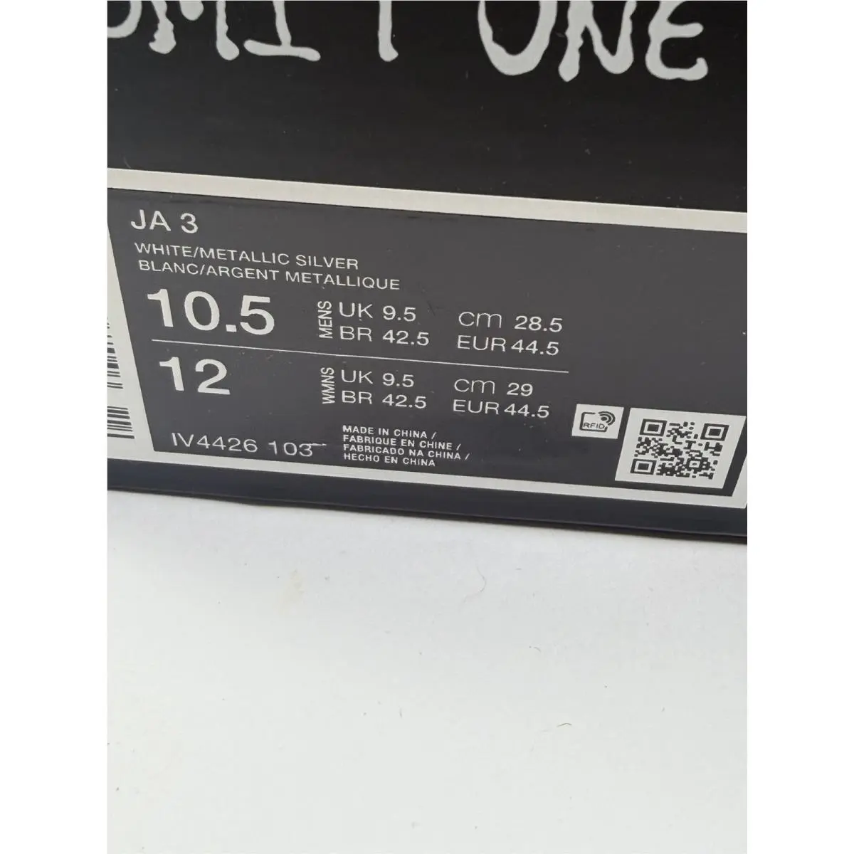 Nike shoes - Nike - IV4426-103 - White/Metallic Silver 10