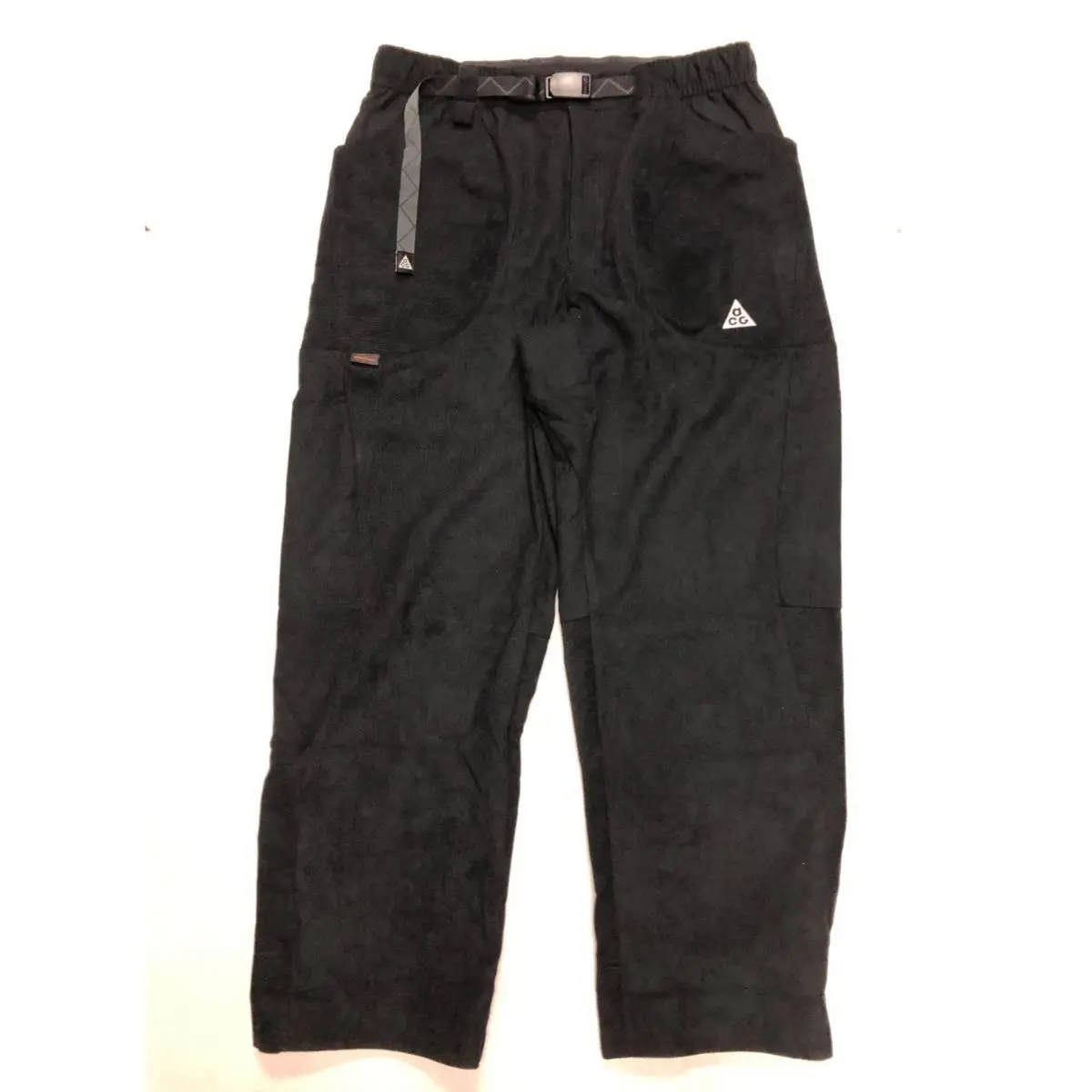 Nike Acg Dolomiti Corduroy Pants Black IQ4909-010 Size Medium