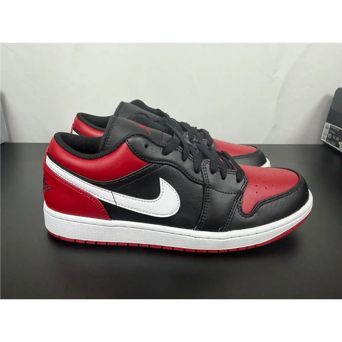 Nike shoes - Jordan 1 Low Bred Toe 2022 - Multicolor 1