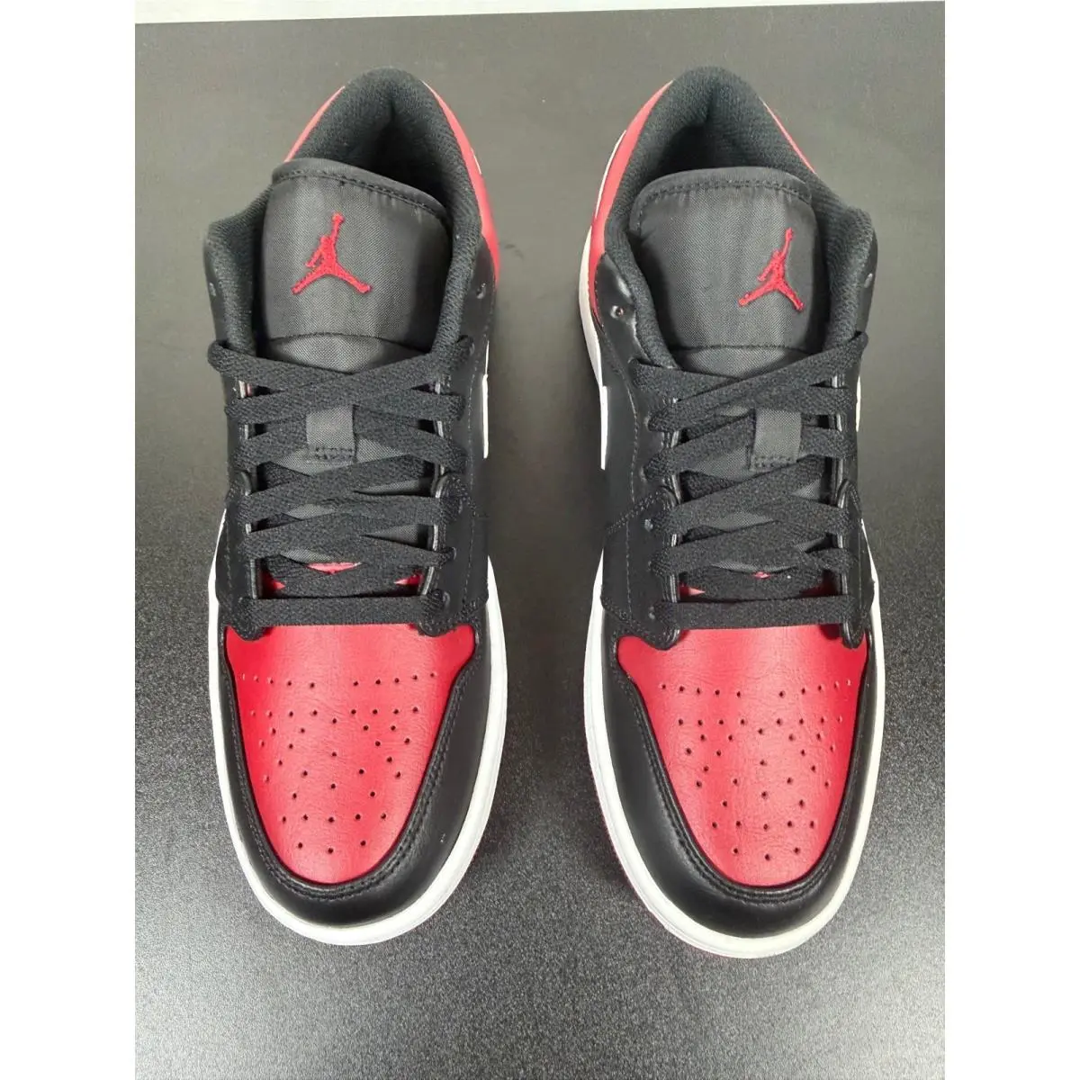 Nike shoes - Jordan 1 Low Bred Toe 2022 - Multicolor 2