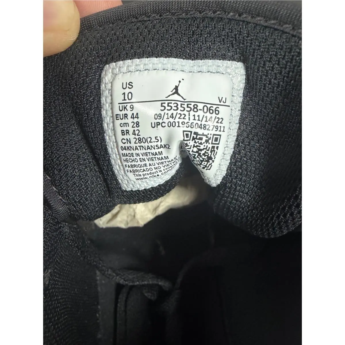 Nike shoes - Jordan 1 Low Bred Toe 2022 - Multicolor 6