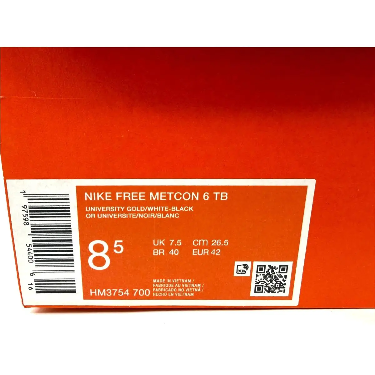 Nike shoes - Nike Free Metcon - Free Metcon - HM3754-700 - Gold (UPC: 197598544006) 0