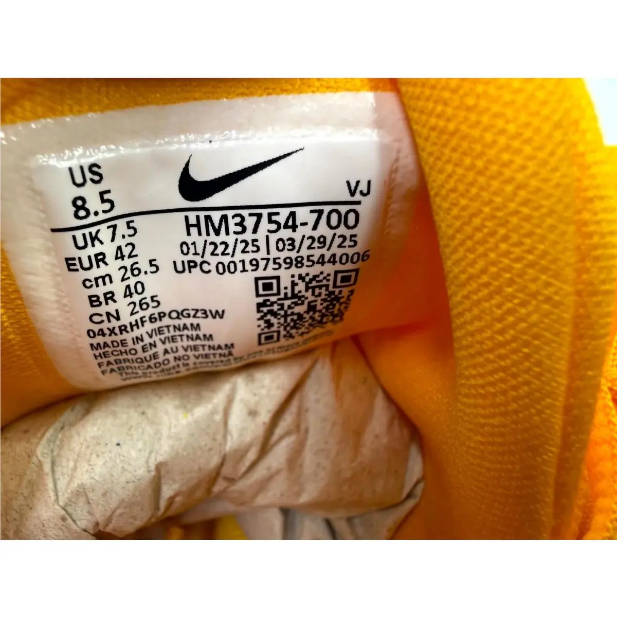 Nike shoes - Nike Free Metcon - Free Metcon - HM3754-700 - Gold (UPC: 197598544006) 2