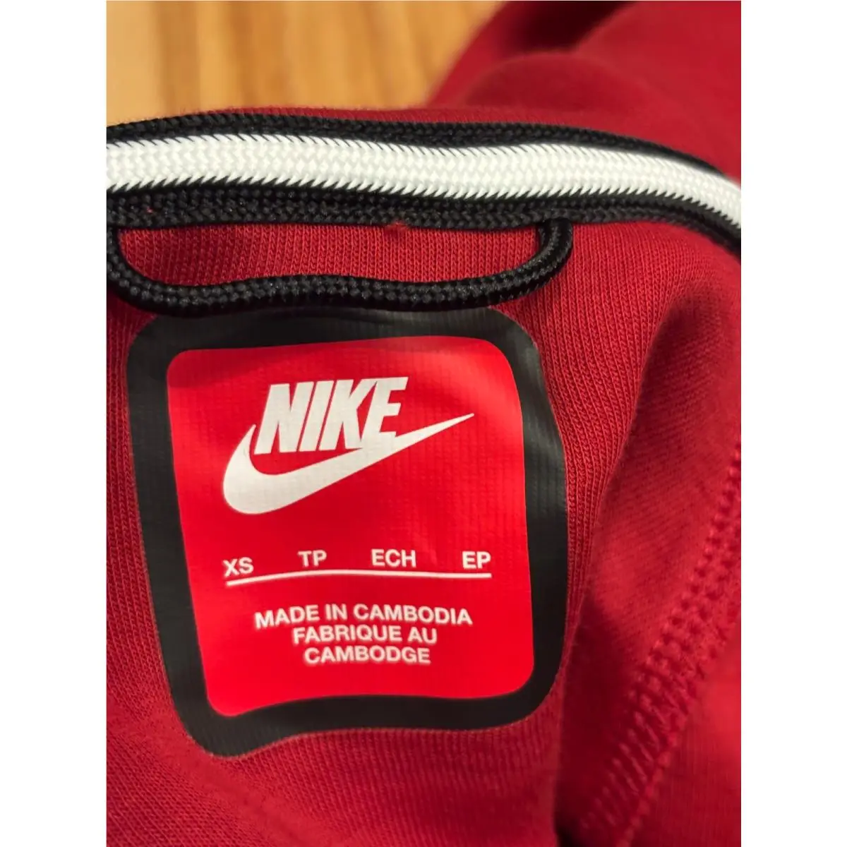 Nike clothing - Tough Red / Black (UPC: 198960991459) 2