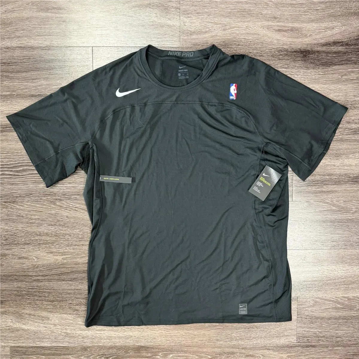 Nike Pro Nba Player Issue Hypercool Shirt 4XL Black 880810-010