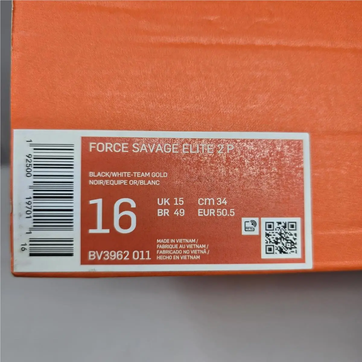 Nike shoes - Nike Force Savage - Force Savage - BV3962-011 - Black (UPC: 0192500196946) 0