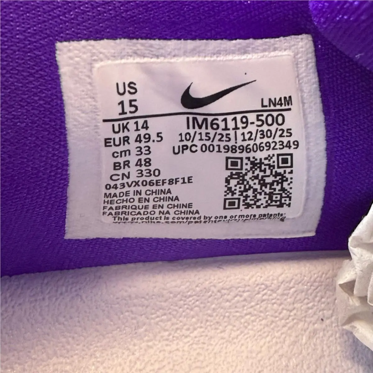 Nike shoes - Nike Kobe 9 Elite Low EM Protro Hornets - Purple 6