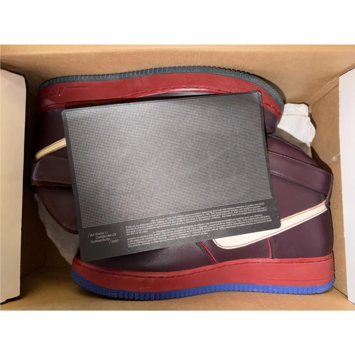 Nike shoes - Nike Air Force 1 - Air Force - 317313611 - Burgandy 9