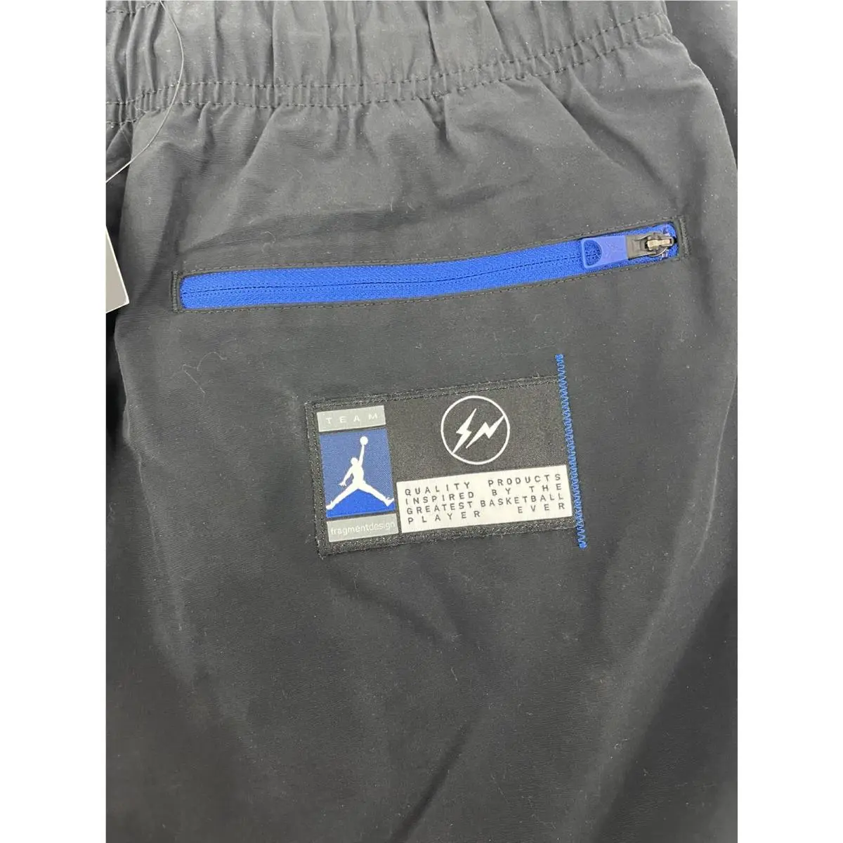 Nike clothing - Air Jordan X Fragment - Air Fragment - DA2979-010 - Black, Manufacturer: Black / Silver (UPC: 194499656449) 1