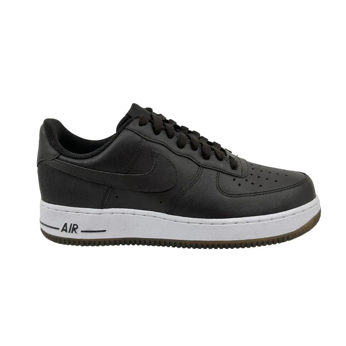 Nike Air Force 1 `07 Velvet Brown White Mens Size 8 Athletic Sneaker