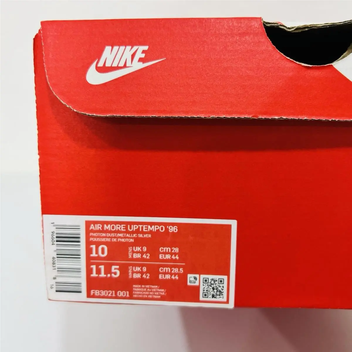Nike shoes - Nike Air More Uptempo - Air More Uptempo - FB3021-001 - Gray 5