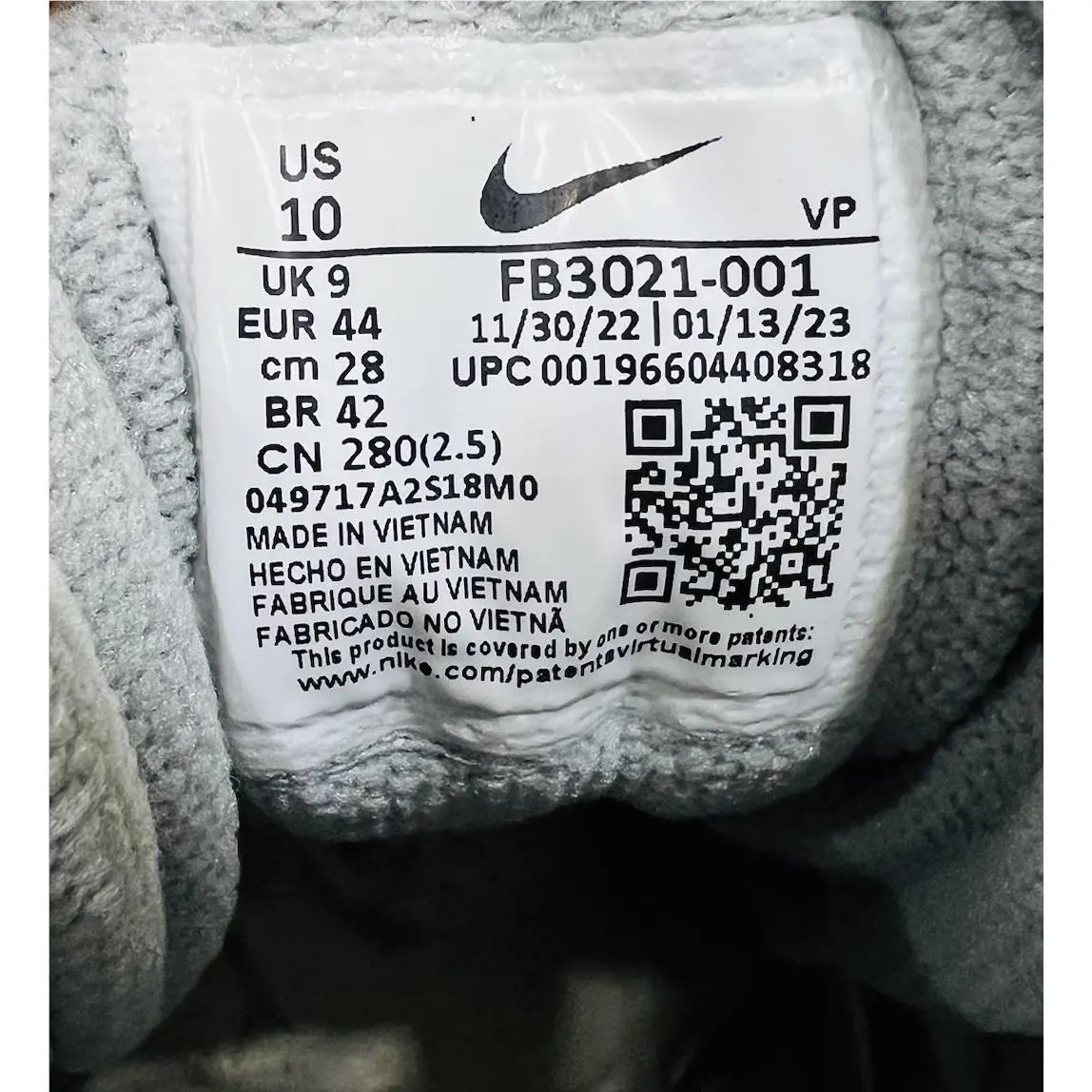 Nike shoes - Nike Air More Uptempo - Air More Uptempo - FB3021-001 - Gray 4