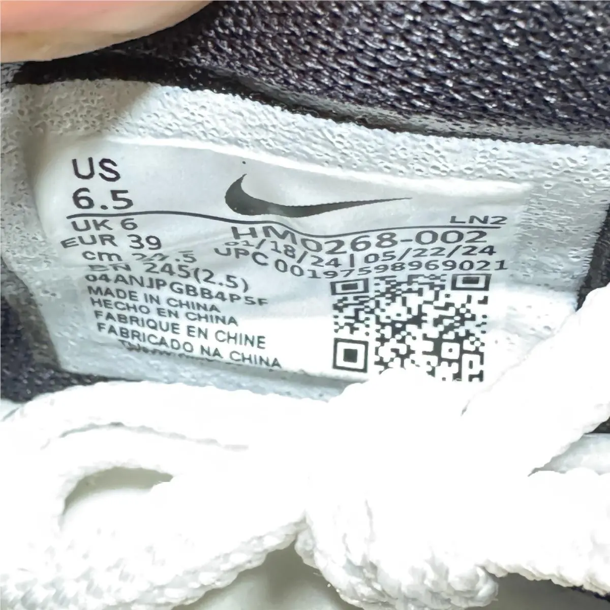 Nike shoes - Nike Air Zoom GT Hustle 3 - HM0268-002 - Black 6