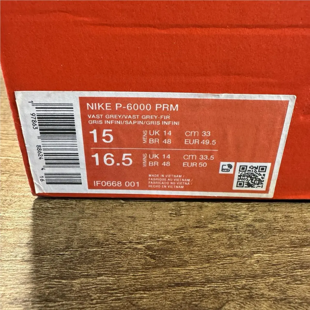 Nike shoes - Nike P-6000 - IF0668-001 - Vast Grey/Green 0
