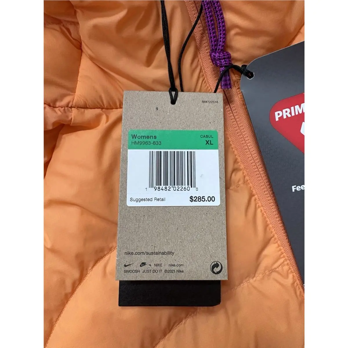 Nike clothing - Orange (UPC: 0198482024239) 2