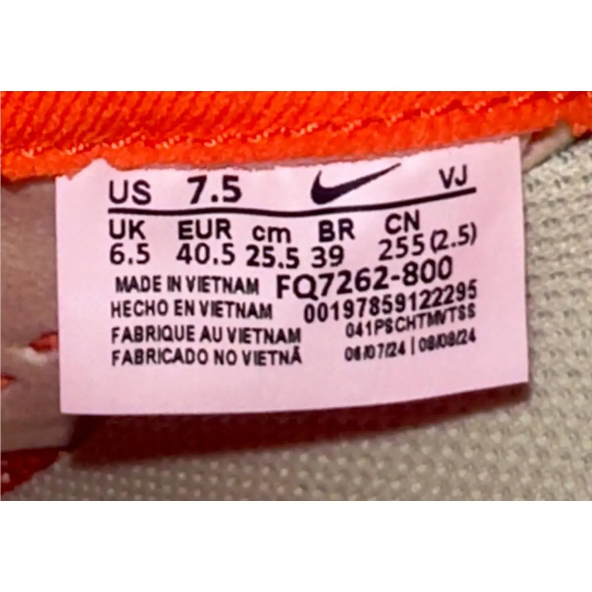 Nike shoes - Nike Pegasus Plus - Pegasus Plus - FQ7262 - Orange 6