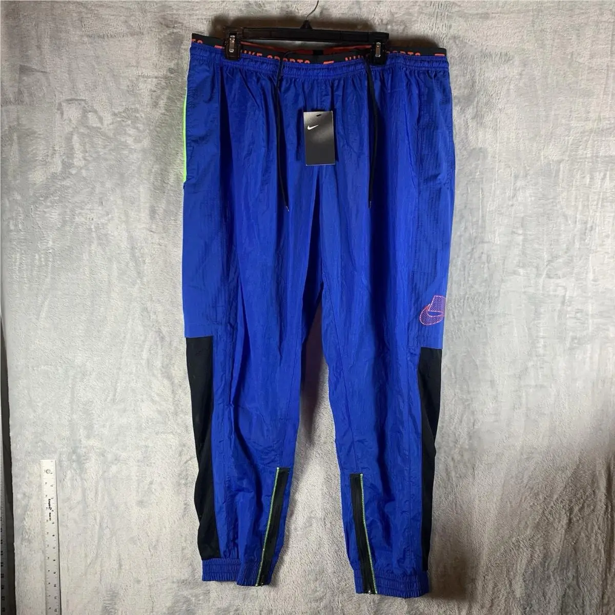 Nike Men`s Track Pants Xxl Dri Fit Flex Sport Clash Training Jogger Windbreaker