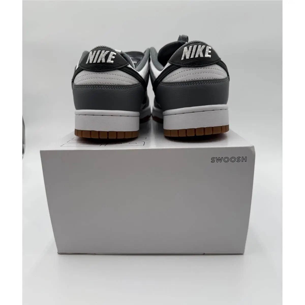 Nike shoes - Nike Dunk Low Retro Grey White Black Gum FN7808-001 - Gray 8