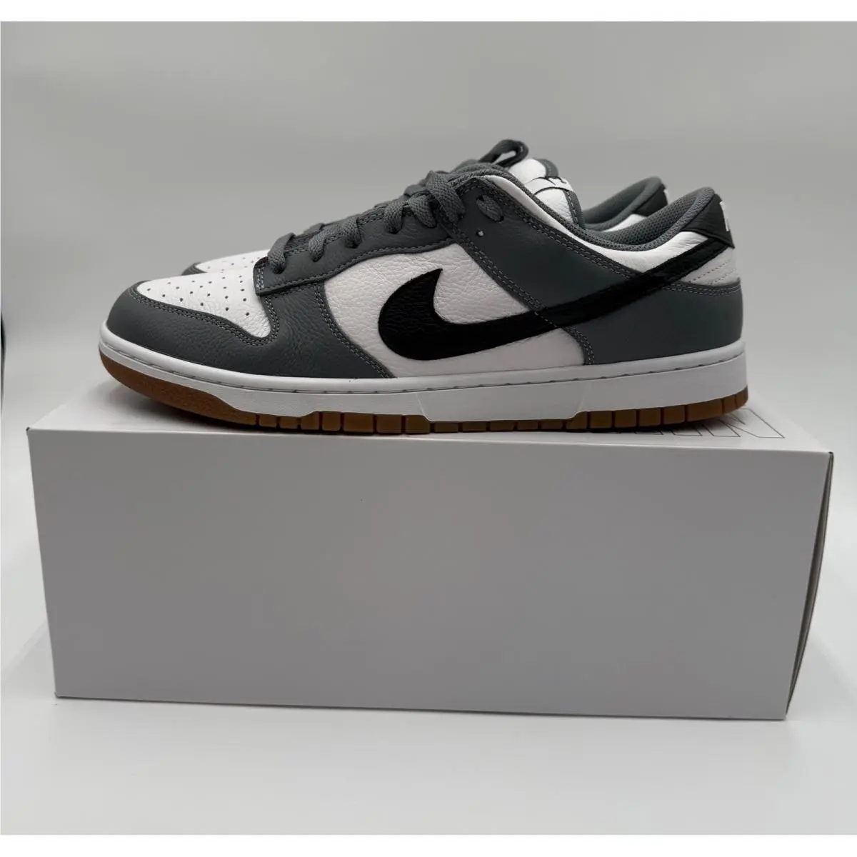 Nike shoes - Nike Dunk Low Retro Grey White Black Gum FN7808-001 - Gray 9