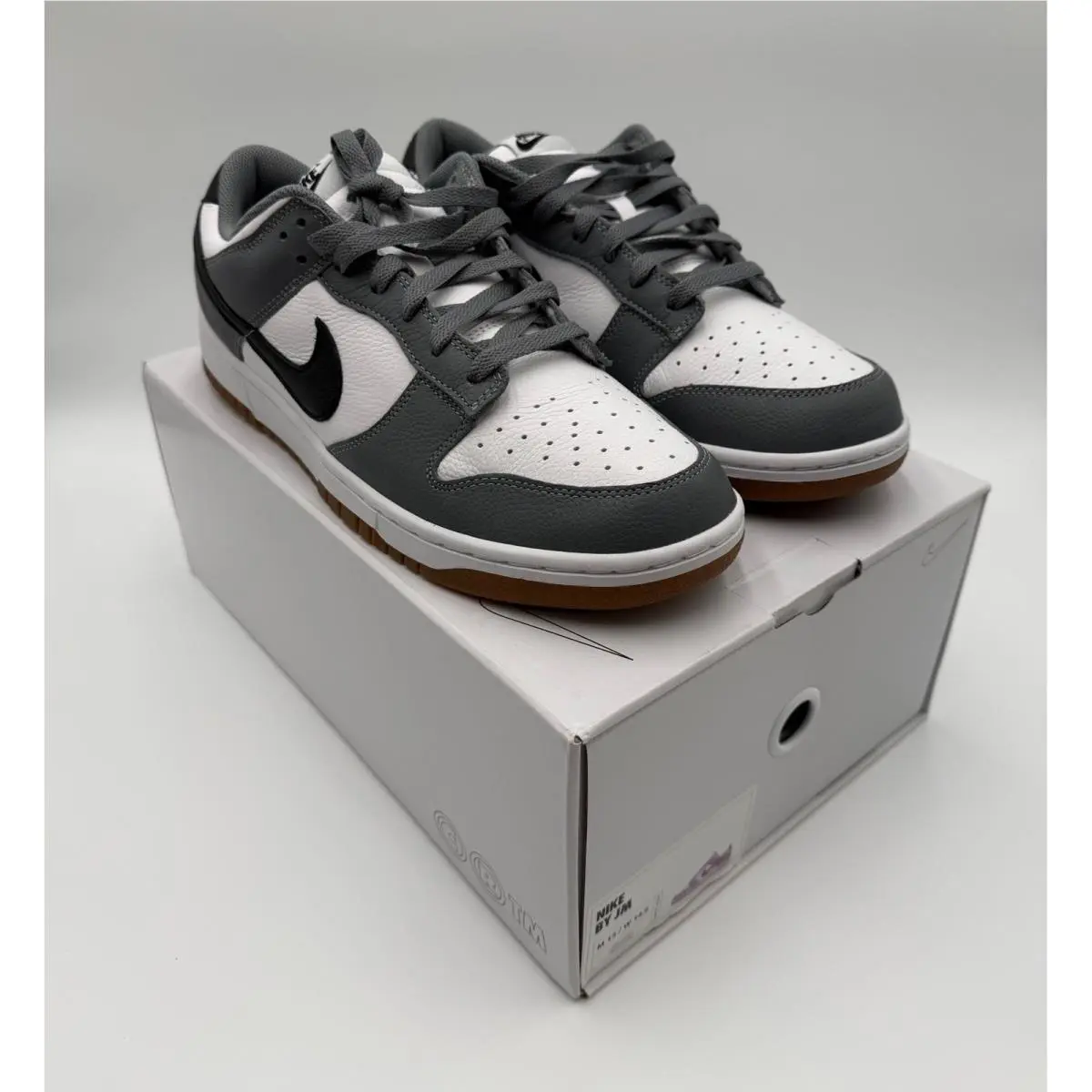Nike shoes - Nike Dunk Low Retro Grey White Black Gum FN7808-001 - Gray 10