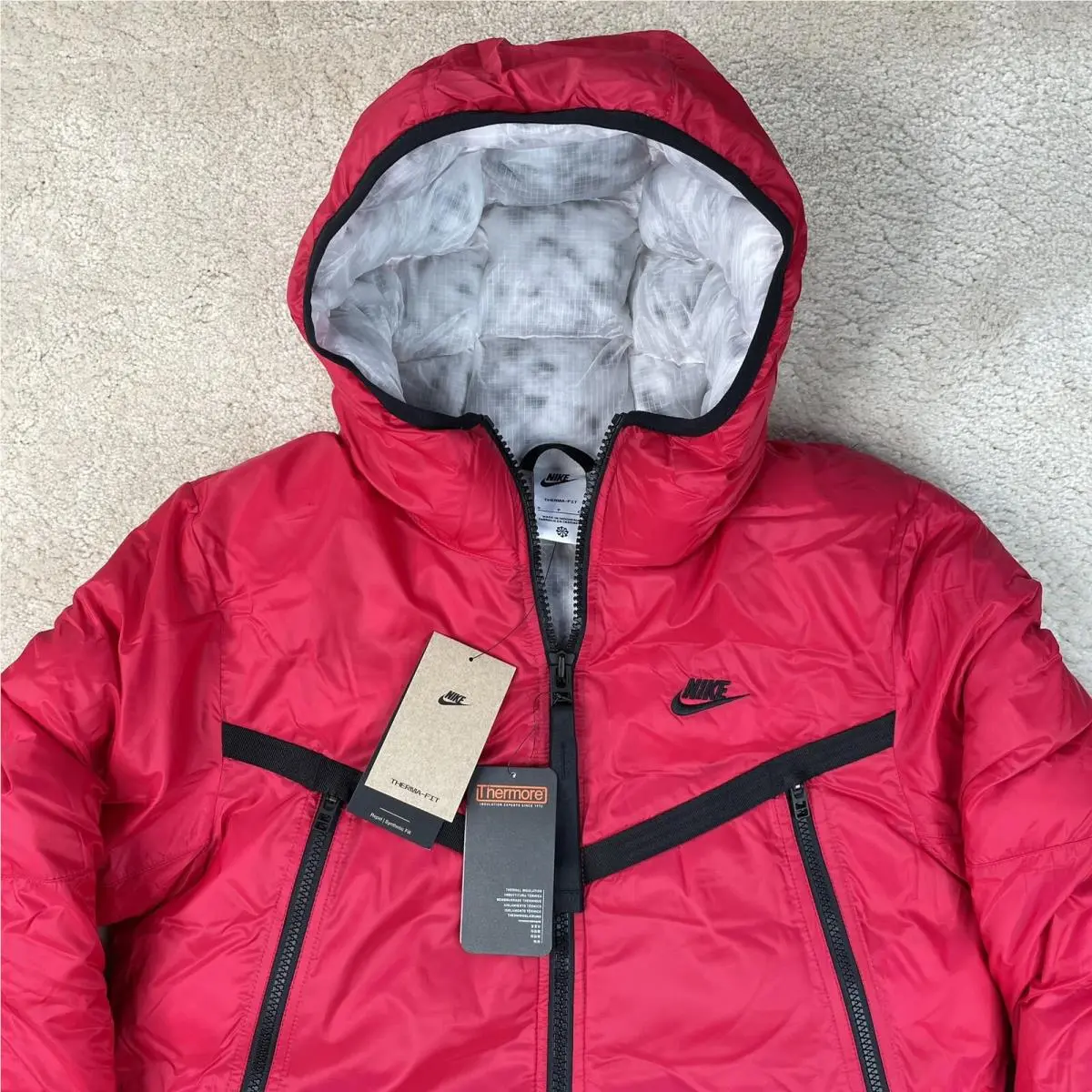 Nike clothing - Nike Therma-Fit - DD6944-643 - Red (UPC: 195239081798) 0