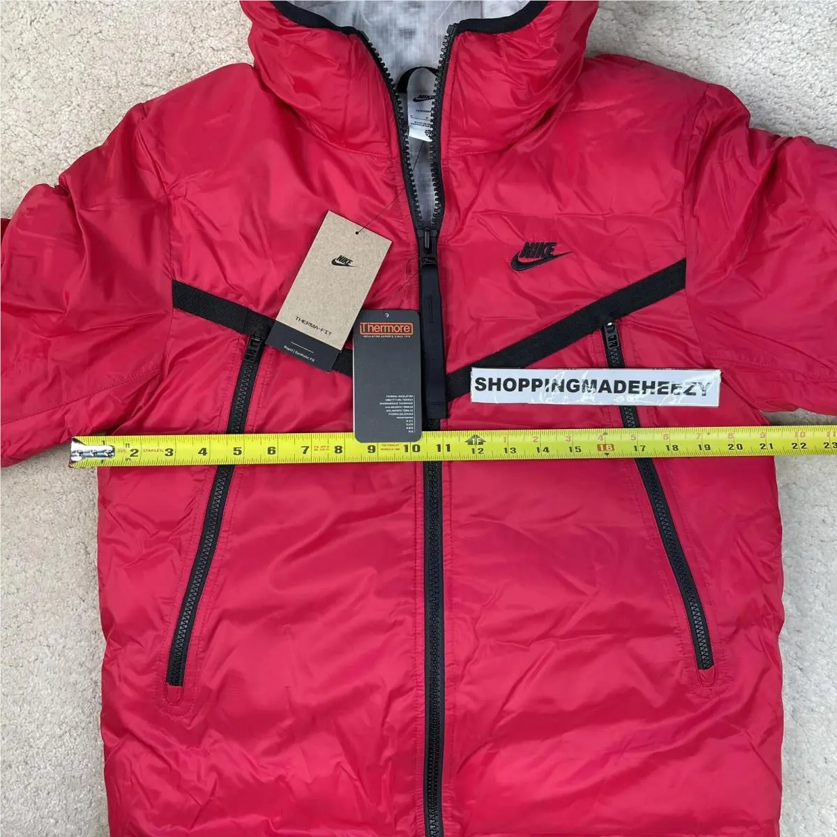 Nike clothing - Nike Therma-Fit - DD6944-643 - Red (UPC: 195239081798) 2